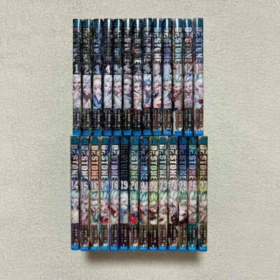 Dr. Stone Vol.1-27 Complete Full Manga Comics Set Jump