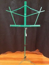 GREEN Folding Music Stand