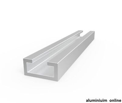 ALUMINIUM SLIDE TRACK CHANNEL PROFILE SLIDER RAIL 