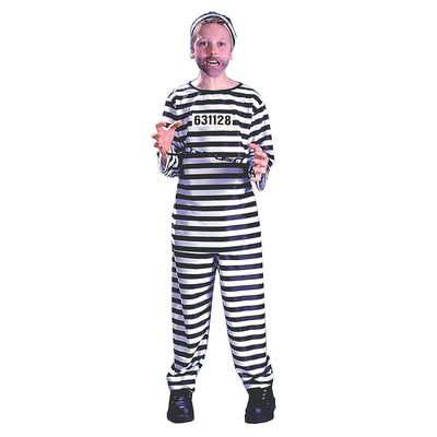 Fun World Boys' Jailbird Costume