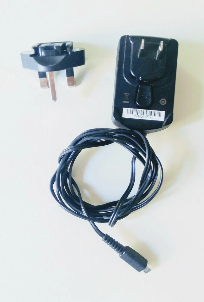 Cargador de teléfono Blackberry Reino Unido 3 clavijas PSM04R-050CHW1 cable adaptador de corriente #56 Foto 3 de 4