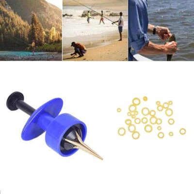 MARKENLOS Carp Fishing Tackle Pellet Bander Banding Tool +1 BAG Sets Hot Bands Bait N2A4