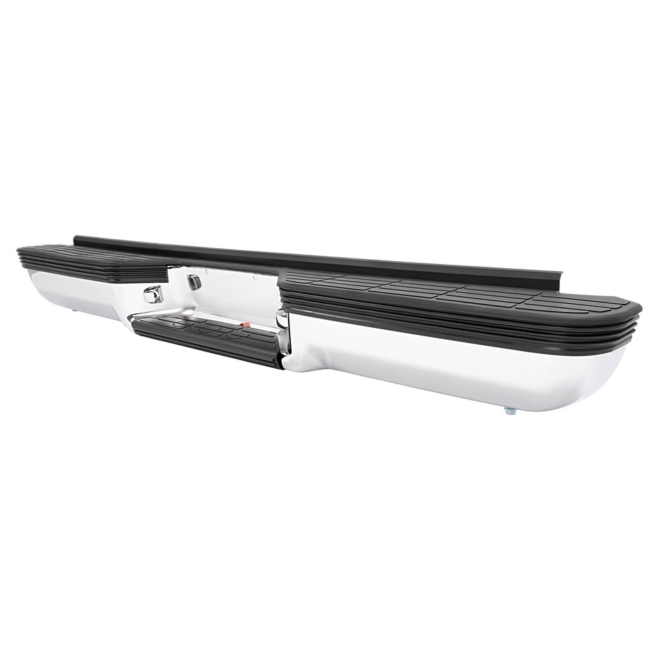Chrome Rear Bumper For 1988-2000 Chevy Silverado GMC Sierra C/K 1500 2500 – Steel