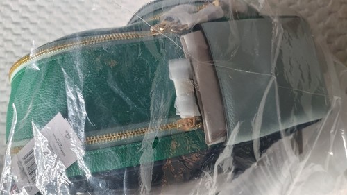 Coach C2797 Court Rucksack hellblaugrün Farbblock mittel Kieselleder Neu mit Etikett - Bild 9 von 9