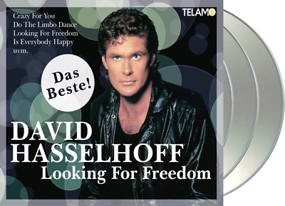 David Hasselhoff ''looking for freedom - best of'' 3CD-Set NEU Das Beste!