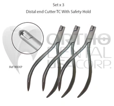 Set x 3 Orthodontic Distal End Cutter and Heavy Cutter Orthodentalusa USA Seller