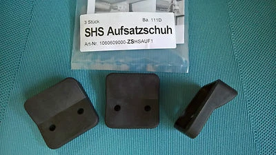 Brand SHS Aufsatzschuhe für Hobby-WW 3er-Set Vorzelt, Zelt, NEU