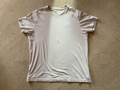 nike club t shirt stone