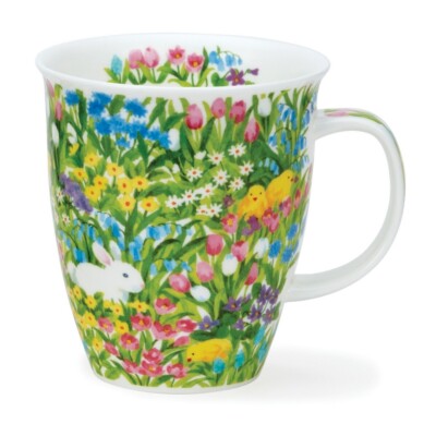 Dunoon Tasse Teetasse Hidden Border Rabbit Hase Kaninchen 0,4l Nevis Becher