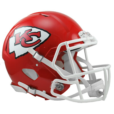NFL Kansas City Chiefs Football Authentic Full Size Speed Helm Footballhelm