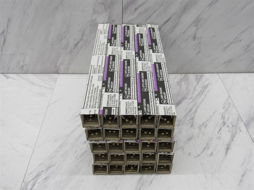 25 LOT-NEW SYLVANIA FLUORESCENT COOL WHITE BULB F6T5/CW 5/8" 6W 9" NOMINAL 2-PIN