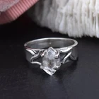 Herkimer Diamond 925 Sterling Silver Handmade Ring Gifts For Her Jewelry R-1366