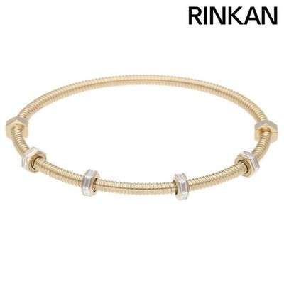 CARTIER ECROU DE BRACELET Ecl K18YG Bucket Diamond Men's 19 Used 1ed21298de783af