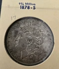 1878-S $1 Morgan Silver Dollar
