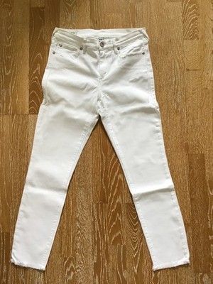 True Religion Jeans in weiss, mit usedlook, Modell Halle 7/8, Grösse 28