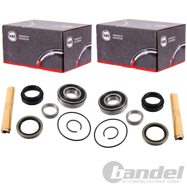 2X A.B.S. RADLAGER-SATZ Hinten Beidseitig Passend FüR Toyota 4 Hilux-image