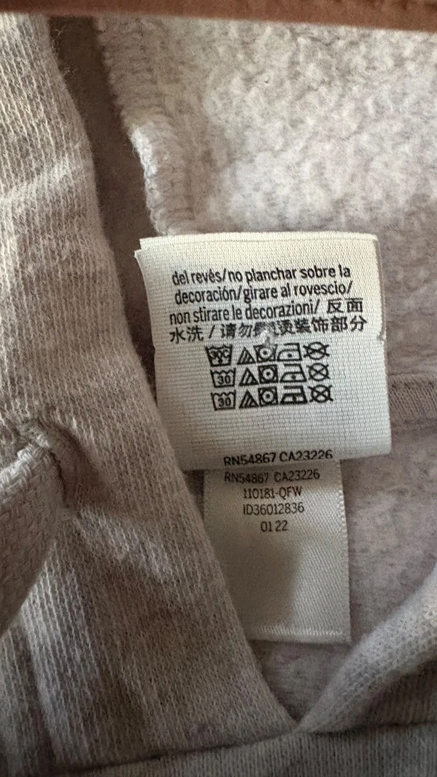 UNDERCOVER Victoria's Secret ROSA Felpa Abito Strass Lucido L