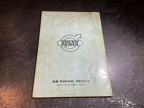 Volvo Penta MD1B, MD2B, MD3B Marine Diesel Engines Workshop Manual 1, 2, 3 Cyl - Picture 2 of 13