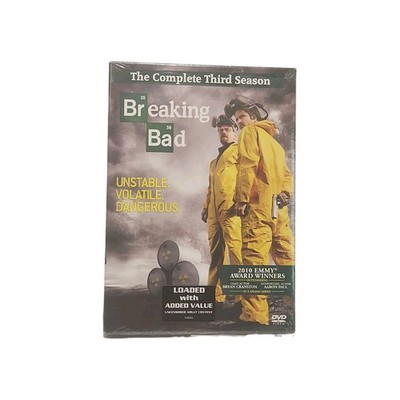 Breaking Bad: the Complete Third Season (DVD, 2010) USA Factory Sealed 6757