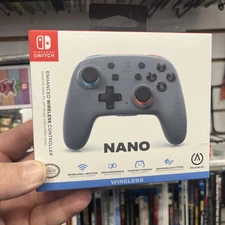 🎮 PowerA NWLC001 Wireless Controller for Nintendo Switch – Gray – Brand New