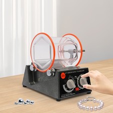 3KG Rotary Tumbler Jewelry Polisher Finisher Machine Stone Coin + Polishing Bead