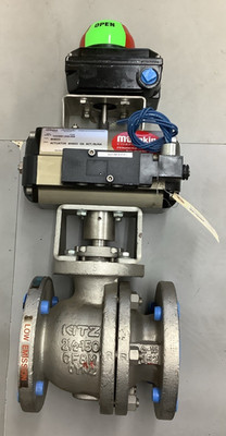 Flowserve Pneumatic Actuated Valve Assembly B085D w/Kitz 150UTBZM-FS 2.5'' (F3)