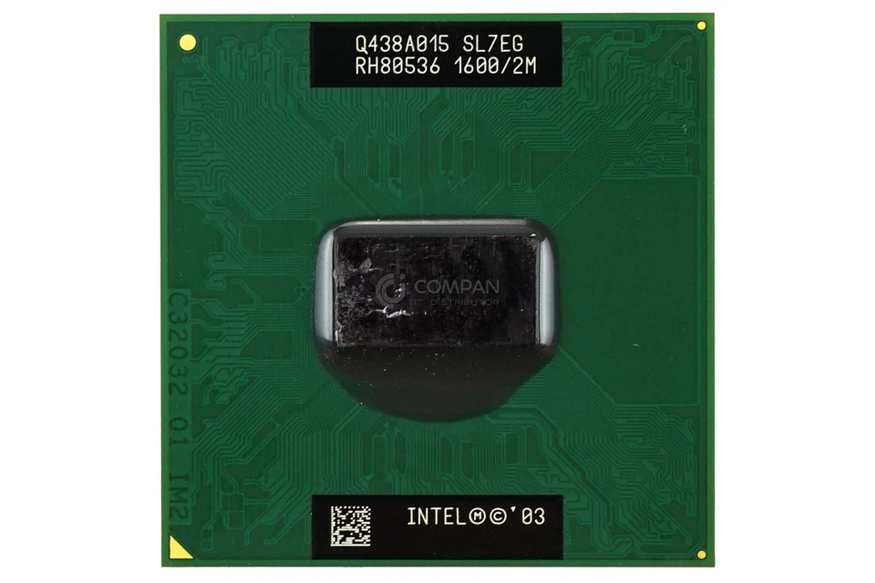 SL7EG INTEL PENTIUM M 725 1.60GHZ 1-CORE 2MB L2 CACHE 7.5W PGA478 - Image 2 of 4