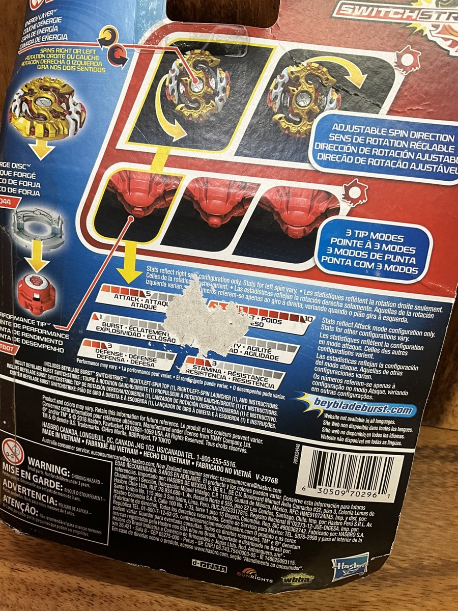 Beyblade Burst Evolution Switch Strike Spryzen Requiem S3 | eBay