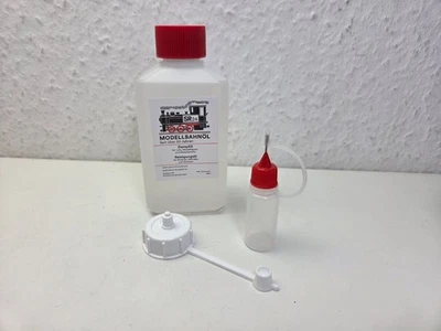 HANS WEISS SR 24 250ml Dampf- und Reinigungsöl Modellbahnöl+Spritzverschluss+Nadelflasche