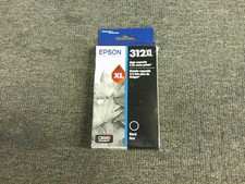 T312XL120 New Genuine Epson 312XL High Capacity Black Ink Cartridge 10/2027