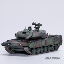 New 1:72 German Leopard 2A7 Main Battle Tank NATO Tricolor Camouflage Model