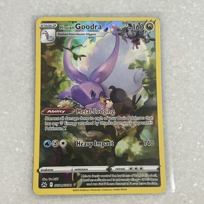 Hisuian Goodra GG21/GG70 Crown Zenith: Galarian Gallery Holo