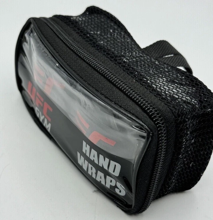 UFC Gimnasio Envolturas de Mano MMA Negro Envolturas de Boxeo Adultos Hombres Mujeres Entrenamiento Foto 3 de 4