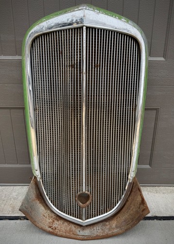 1936 CHEVY PICKUP TRUCK GRILLE SHELL w/ INSERT HOT ROD RAT ROD