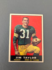 1961 TOPPS JIM TAYLOR #41 EX+
