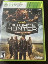Cabela's Big Game Hunter: Pro Hunts (Xbox 360) Tested & Works! No manual