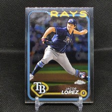 Jacob Lopez 2024 Topps Chrome #225 Rookie Sepia Refractors