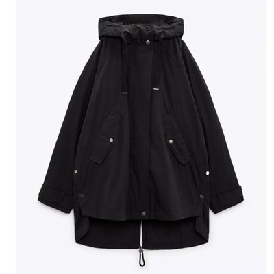 Zara The Minimal Parka Limited Edition Oversized Puffer Jacket Coat Size Medium