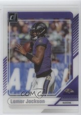 2024 Panini Clearly Donruss Lamar Jackson #5 0nr3
