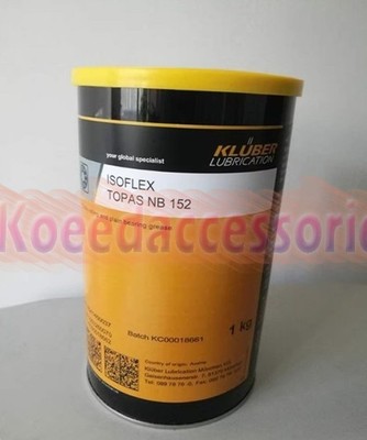 KLUBER Lubrication ISOFLEX TOPAS NB 152 Grease 1Kg ( 2.2 LB) NB152 New freship