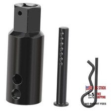 Heavy-Duty Trailer Jack Drill Adapter, Used with 1/2    Drive Adapter or 1   