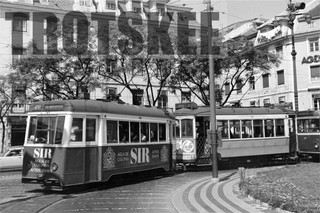 Larger Negative PORTUGAL Lisbon Lisboa Tram Strassenbahn 743 1976 Portuguese