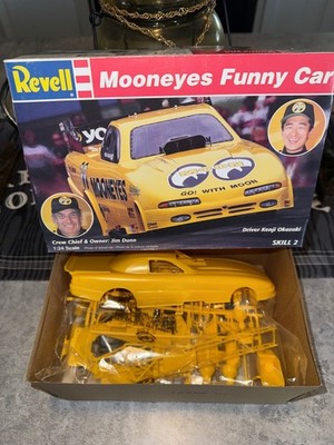 Revell Mooneyes Funny Car Drag Racing Model Kit 1/24 Scale Kenji Okazaki