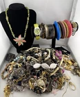 VINTAGE MODERN Costume Jewelry Lot OVER 5 LBS Variety YOU SORT Sell SOME SIGNED