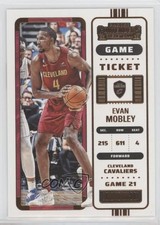 2022-23 Panini Contenders Bronze Game Ticket Evan Mobley #47 g7c