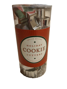 Williams-Sonoma Holiday Cookie Cutters - 12 Shapes *NEW*