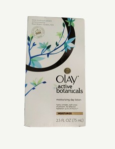 olay active botanicals moisturizing day lotion