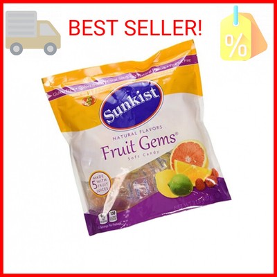 Sunkist  Individually-Wrapped Fruit Gems 32OZ (2 LB) Pouch
