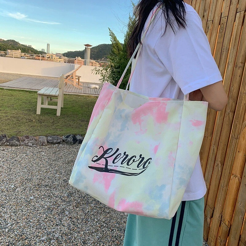 Korean Style Cotton Tote Bag