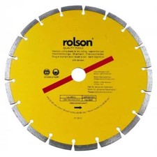 Rolson 230mm Diamond Tipped Blade Dry Cut Segmented 24397